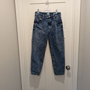 Articles Of Society Blue Relaxed Jeans